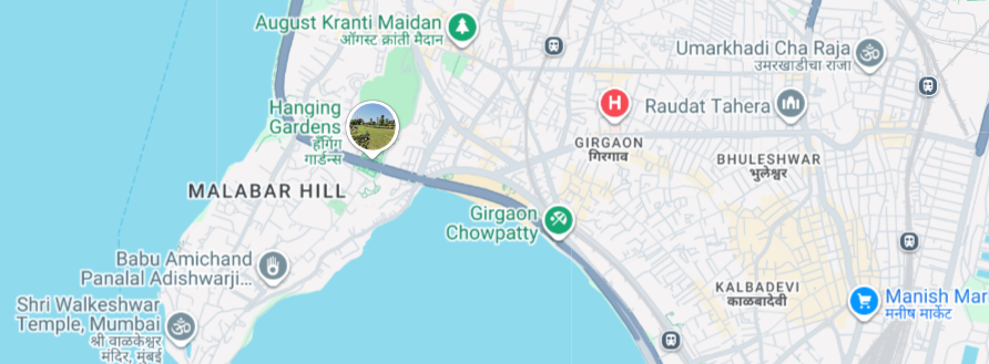 Puravankara Malabar Hill Project Location